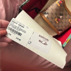 Disney Mickey Mouse Brown Crossbody Bag